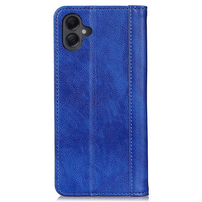 For Samsung Galaxy A06 Stand Case Split Leather Litchi Texture Wallet Phone Cover