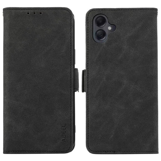 ABEEL For Samsung Galaxy A06 Case PU Leather Folio Stand View RFID Blocking Phone Cover