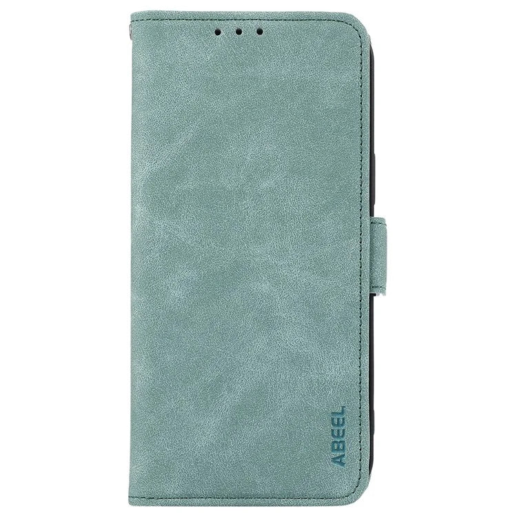 ABEEL For Samsung Galaxy A06 Case PU Leather Folio Stand View RFID Blocking Phone Cover