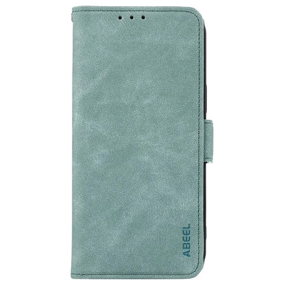 ABEEL For Samsung Galaxy A06 Case PU Leather Folio Stand View RFID Blocking Phone Cover
