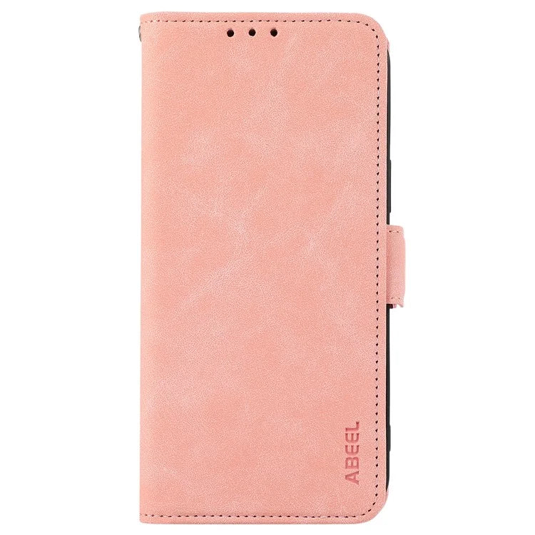ABEEL For Samsung Galaxy A06 Case PU Leather Folio Stand View RFID Blocking Phone Cover