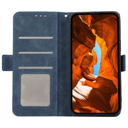 ABEEL For Samsung Galaxy A06 Case PU Leather Folio Stand View RFID Blocking Phone Cover