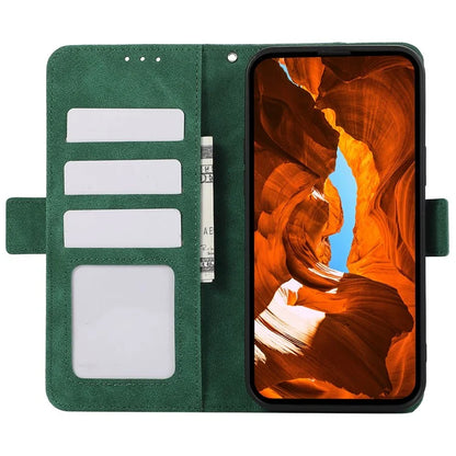 ABEEL For Samsung Galaxy A06 Case PU Leather Folio Stand View RFID Blocking Phone Cover
