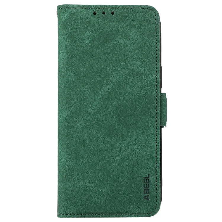 ABEEL For Samsung Galaxy A06 Case PU Leather Folio Stand View RFID Blocking Phone Cover
