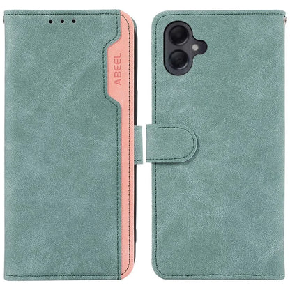 ABEEL For Samsung Galaxy A06 Case Color Splicing Leather Flip Phone Cover RFID Blocking
