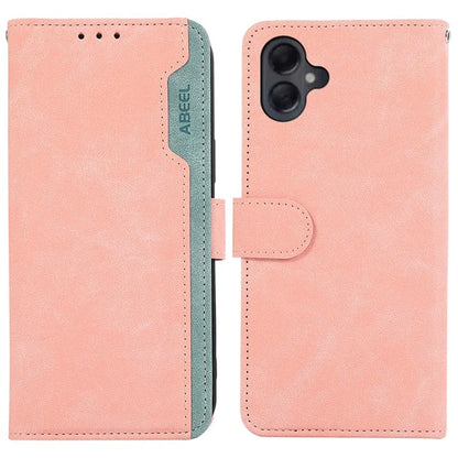 ABEEL For Samsung Galaxy A06 Case Color Splicing Leather Flip Phone Cover RFID Blocking
