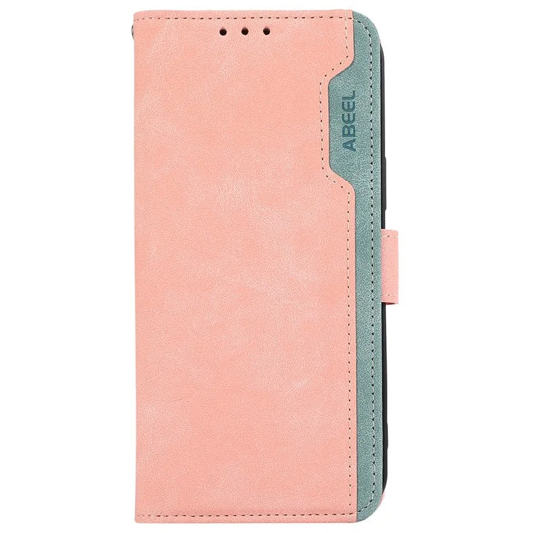 ABEEL For Samsung Galaxy A06 Case Color Splicing Leather Flip Phone Cover RFID Blocking