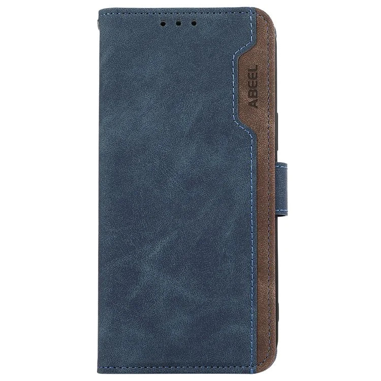 ABEEL For Samsung Galaxy A06 Case Color Splicing Leather Flip Phone Cover RFID Blocking