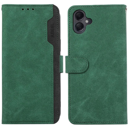 ABEEL For Samsung Galaxy A06 Case Color Splicing Leather Flip Phone Cover RFID Blocking