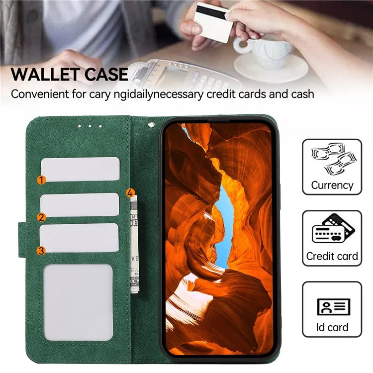 ABEEL For Samsung Galaxy A06 Case Color Splicing Leather Flip Phone Cover RFID Blocking