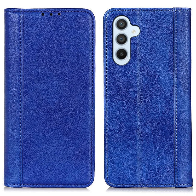 For Samsung Galaxy A16 5G Stand Case Split Leather Litchi Texture Wallet Phone Cover