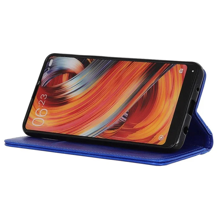 For Samsung Galaxy A16 5G Stand Case Split Leather Litchi Texture Wallet Phone Cover