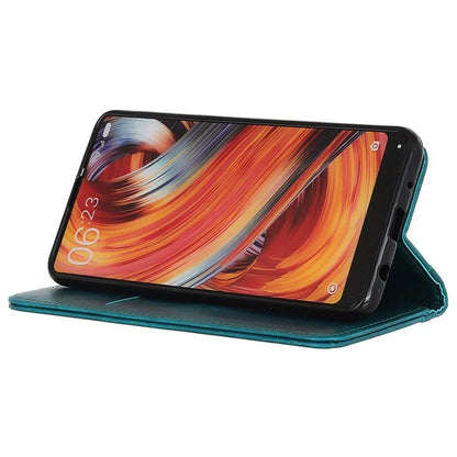 For Samsung Galaxy A16 5G Stand Case Split Leather Litchi Texture Wallet Phone Cover
