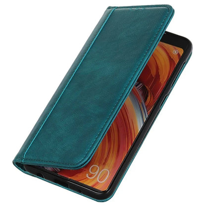 For Samsung Galaxy A16 5G Stand Case Split Leather Litchi Texture Wallet Phone Cover