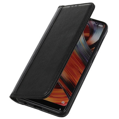 For Samsung Galaxy A16 5G Stand Case Split Leather Litchi Texture Wallet Phone Cover