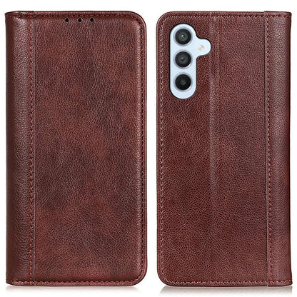 For Samsung Galaxy A16 5G Stand Case Split Leather Litchi Texture Wallet Phone Cover