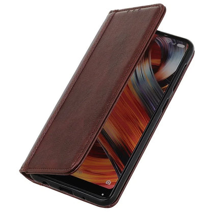 For Samsung Galaxy A16 5G Stand Case Split Leather Litchi Texture Wallet Phone Cover