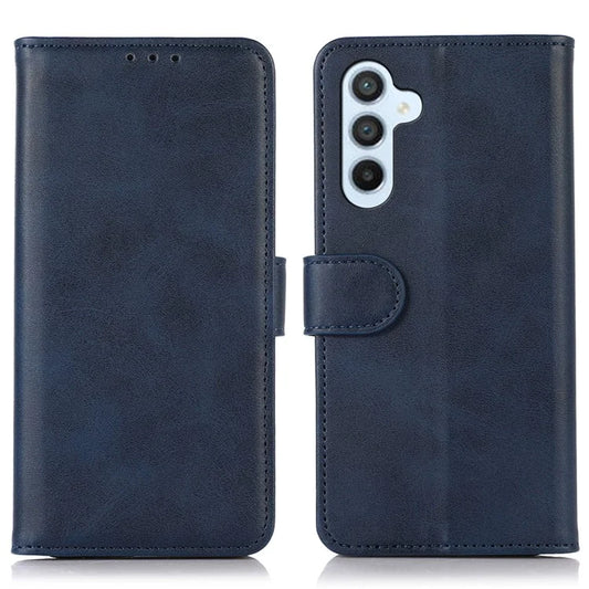 For Samsung Galaxy A16 5G Case Cowhide Texture Leather Wallet Phone Cover with Stand