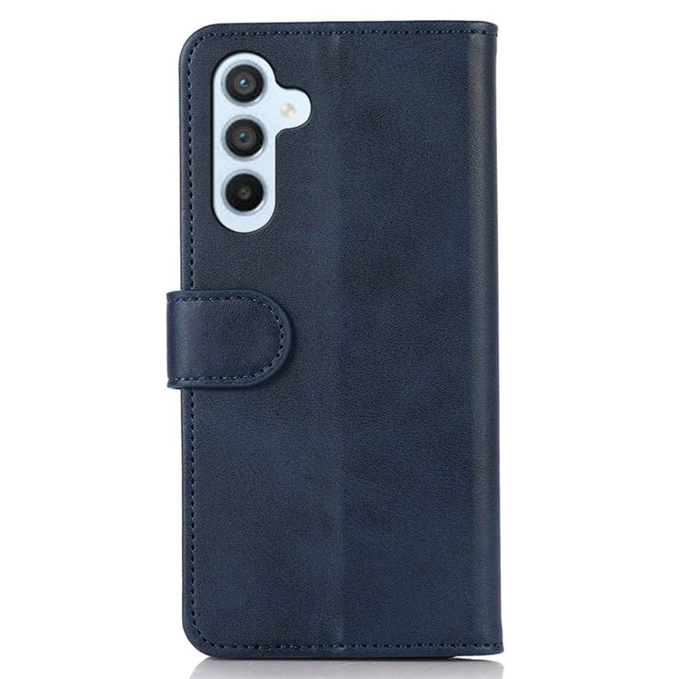 For Samsung Galaxy A16 5G Case Cowhide Texture Leather Wallet Phone Cover with Stand