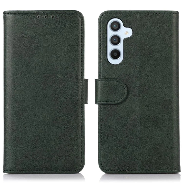 For Samsung Galaxy A16 5G Case Cowhide Texture Leather Wallet Phone Cover with Stand