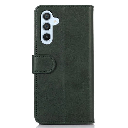 For Samsung Galaxy A16 5G Case Cowhide Texture Leather Wallet Phone Cover with Stand