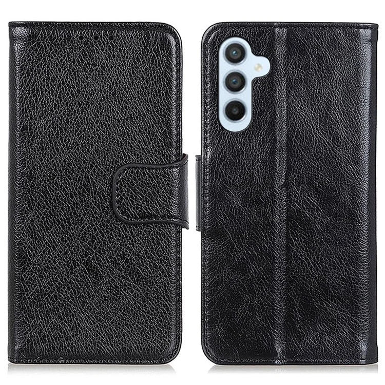 For Samsung Galaxy A16 5G Case Nappa Texture Split Leather Wallet Phone Cover