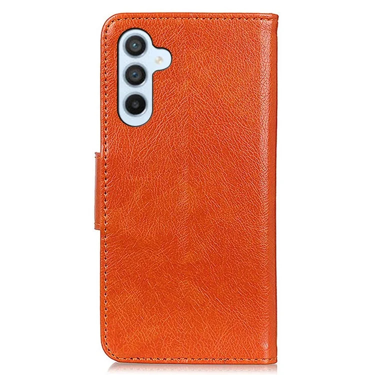 For Samsung Galaxy A16 5G Case Nappa Texture Split Leather Wallet Phone Cover