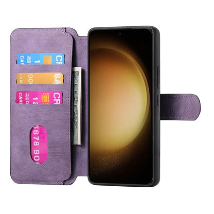 CASENEO MW-03 For Samsung Galaxy S23 Case Wallet Stand Detachable 2-in-1 Leather Phone Cover