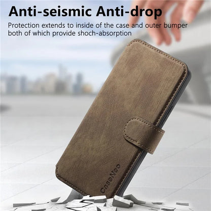 CASENEO MW-03 For Samsung Galaxy S23 Case Wallet Stand Detachable 2-in-1 Leather Phone Cover