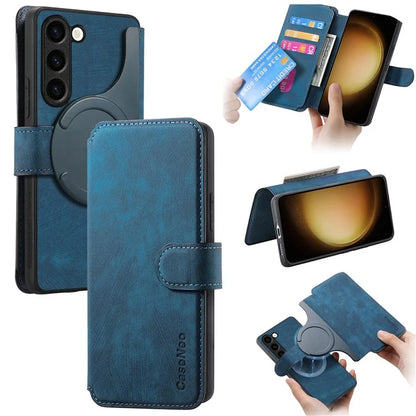 CASENEO MW-03 For Samsung Galaxy S23 Case Wallet Stand Detachable 2-in-1 Leather Phone Cover