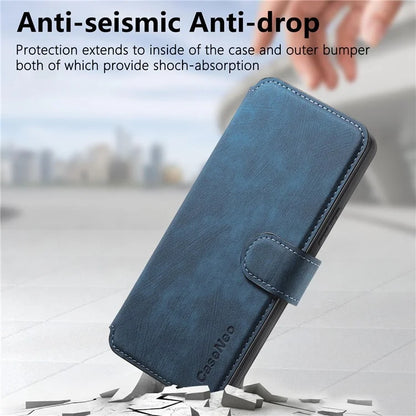 CASENEO MW-03 For Samsung Galaxy S23 Case Wallet Stand Detachable 2-in-1 Leather Phone Cover