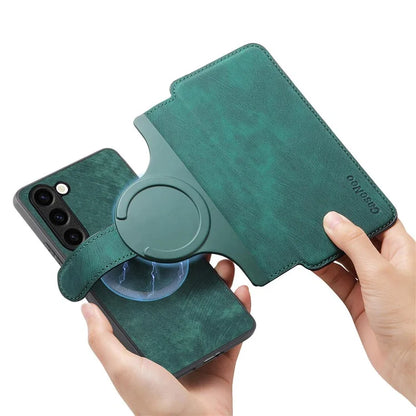 CASENEO MW-03 For Samsung Galaxy S23 Case Wallet Stand Detachable 2-in-1 Leather Phone Cover