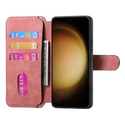 CASENEO MW-03 For Samsung Galaxy S23 Case Wallet Stand Detachable 2-in-1 Leather Phone Cover