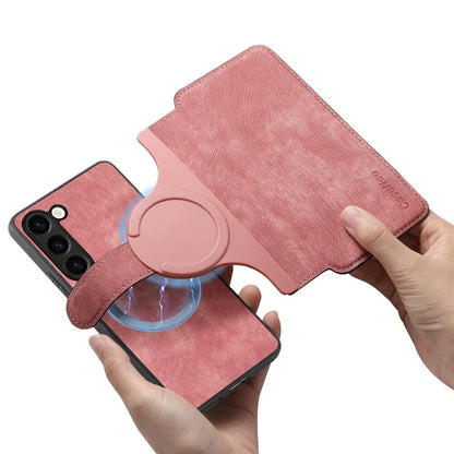 CASENEO MW-03 For Samsung Galaxy S23 Case Wallet Stand Detachable 2-in-1 Leather Phone Cover