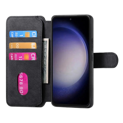 CASENEO MW-03 For Samsung Galaxy S23 FE Case Wallet Stand Detachable 2-in-1 Leather Phone Cover