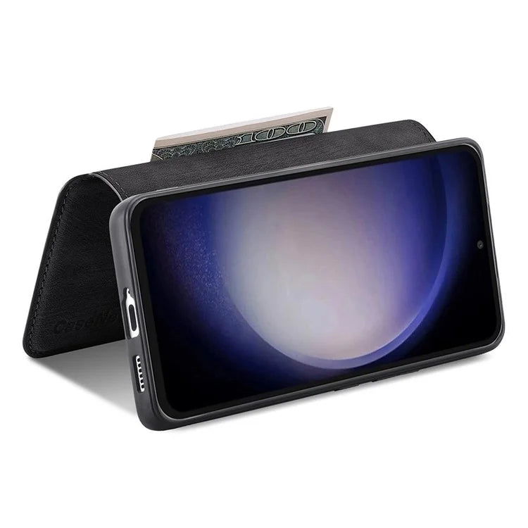 CASENEO MW-03 For Samsung Galaxy S23 FE Case Wallet Stand Detachable 2-in-1 Leather Phone Cover