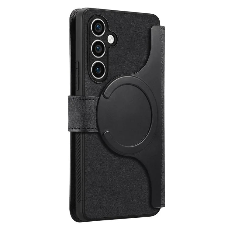 CASENEO MW-03 For Samsung Galaxy S23 FE Case Wallet Stand Detachable 2-in-1 Leather Phone Cover