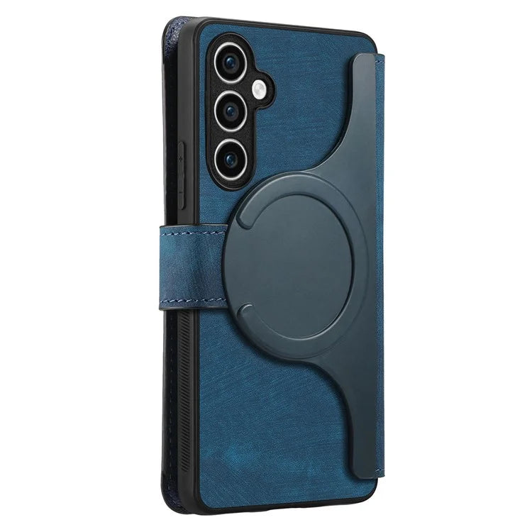 CASENEO MW-03 For Samsung Galaxy S23 FE Case Wallet Stand Detachable 2-in-1 Leather Phone Cover