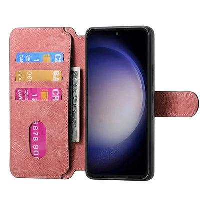 CASENEO MW-03 For Samsung Galaxy S23 FE Case Wallet Stand Detachable 2-in-1 Leather Phone Cover
