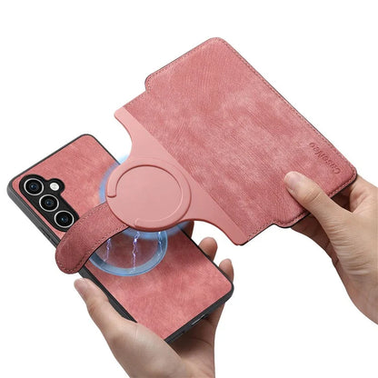 CASENEO MW-03 For Samsung Galaxy S23 FE Case Wallet Stand Detachable 2-in-1 Leather Phone Cover