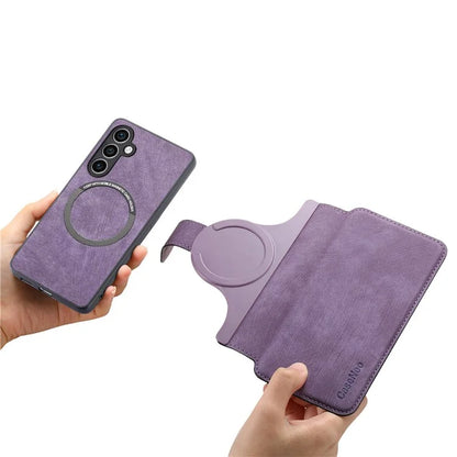 CASENEO MW-03 For Samsung Galaxy S23 FE Case Wallet Stand Detachable 2-in-1 Leather Phone Cover