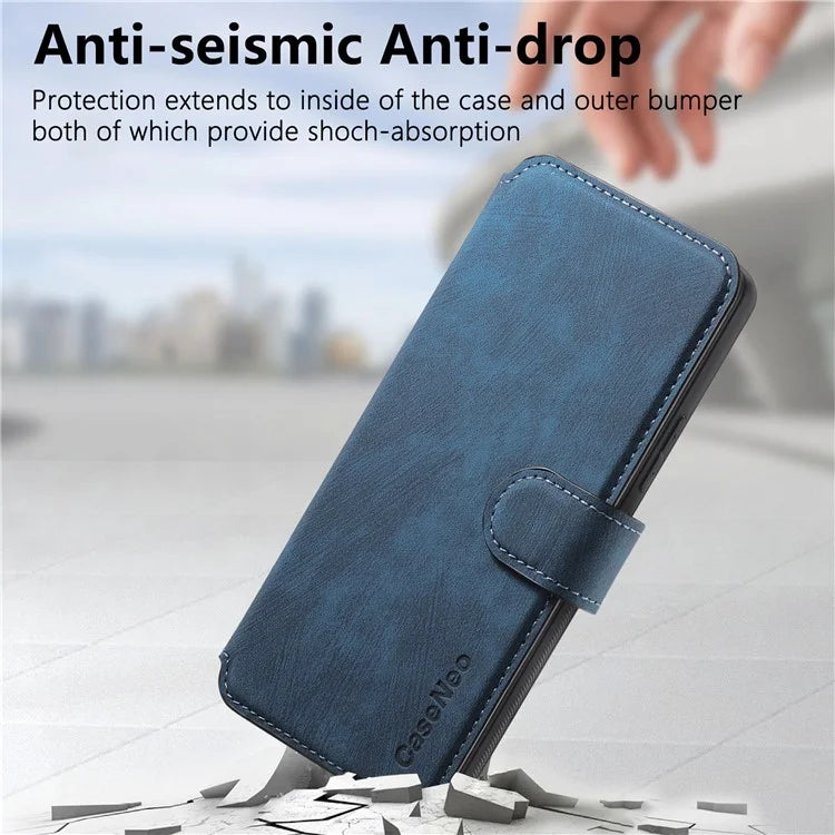 CASENEO MW-03 For Samsung Galaxy A35 5G Case Wallet Stand Detachable 2-in-1 Leather Phone Cover