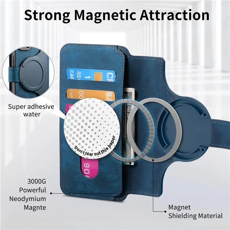CASENEO MW-03 For Samsung Galaxy A35 5G Case Wallet Stand Detachable 2-in-1 Leather Phone Cover