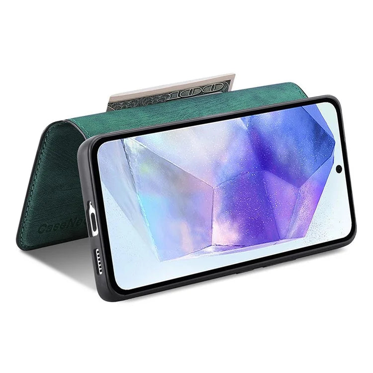 CASENEO MW-03 For Samsung Galaxy A35 5G Case Wallet Stand Detachable 2-in-1 Leather Phone Cover