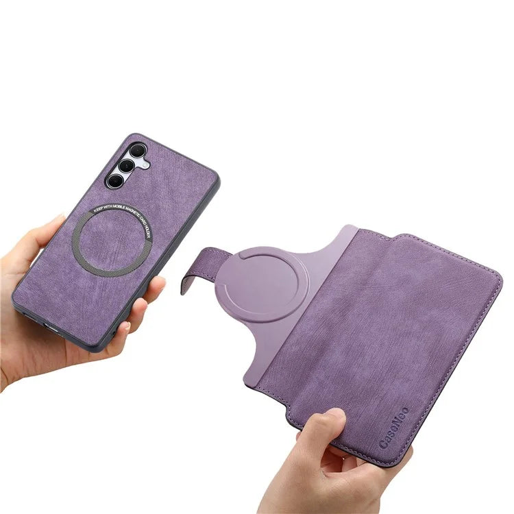 CASENEO MW-03 For Samsung Galaxy A35 5G Case Wallet Stand Detachable 2-in-1 Leather Phone Cover