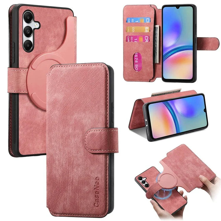 CASENEO MW-03 For Samsung Galaxy A05s 4G Case Wallet Stand Detachable 2-in-1 Leather Phone Cover