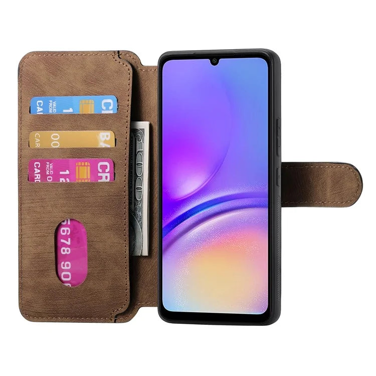 CASENEO MW-03 For Samsung Galaxy A05 4G Case Wallet Stand Detachable 2-in-1 Leather Phone Cover