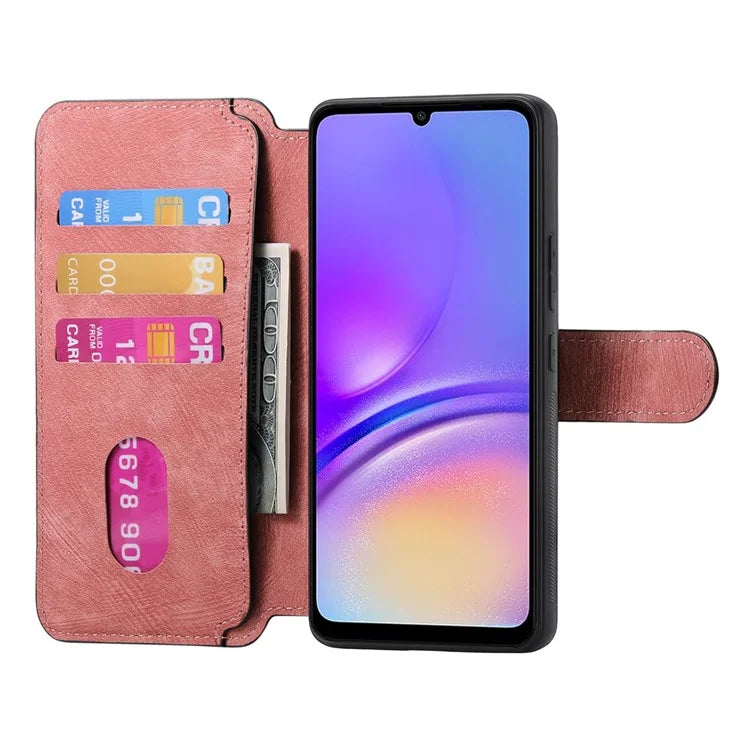 CASENEO MW-03 For Samsung Galaxy A05 4G Case Wallet Stand Detachable 2-in-1 Leather Phone Cover