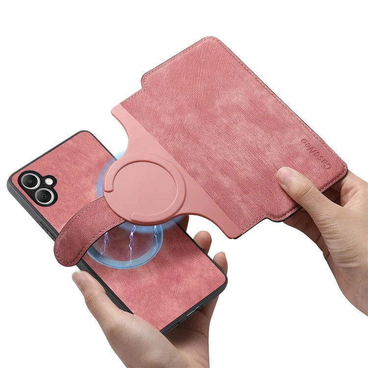 CASENEO MW-03 For Samsung Galaxy A05 4G Case Wallet Stand Detachable 2-in-1 Leather Phone Cover