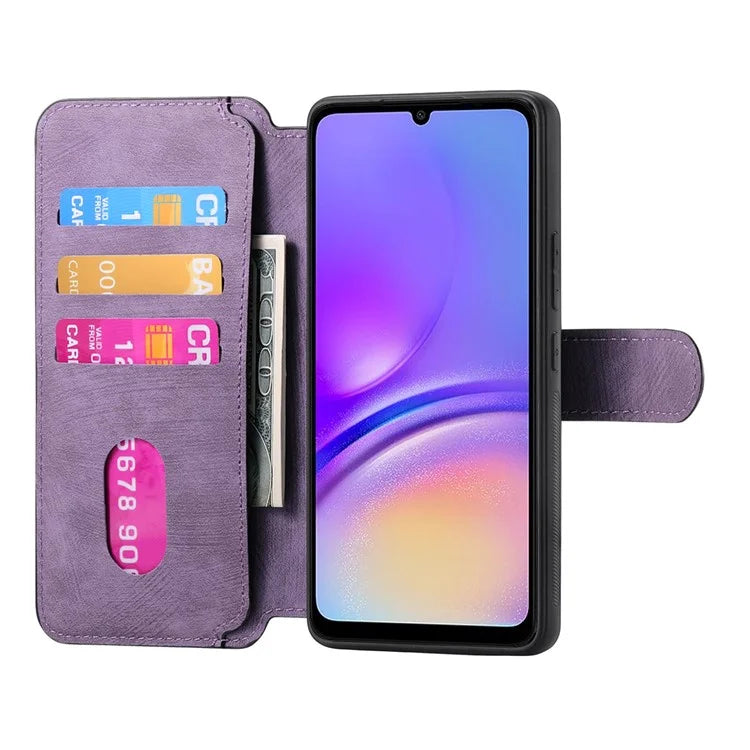 CASENEO MW-03 For Samsung Galaxy A05 4G Case Wallet Stand Detachable 2-in-1 Leather Phone Cover